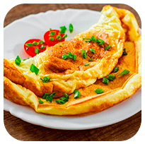 Panqueca de Ovos Italiana